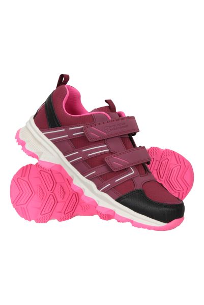 Dark-Pink Brand Cannonball Kids Adaptive Walking Shoes Mountain Warehouse