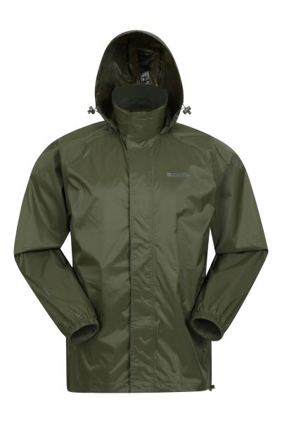 Khaki Mountain Warehouse Best Pakka Mens Waterproof Jacket