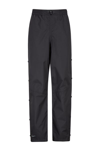 Collections Mountain Warehouse Downpour Womens Waterproof Trousers Black