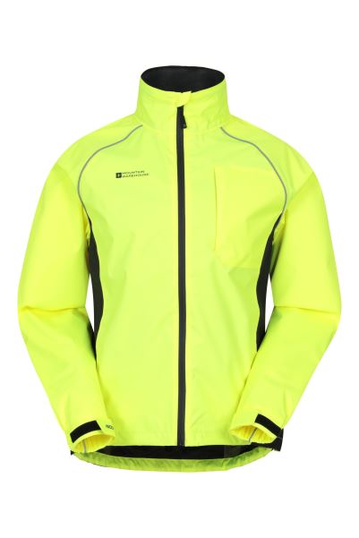 Origins Yellow Adrenaline Mens Iso-Viz Jacket Mountain Warehouse