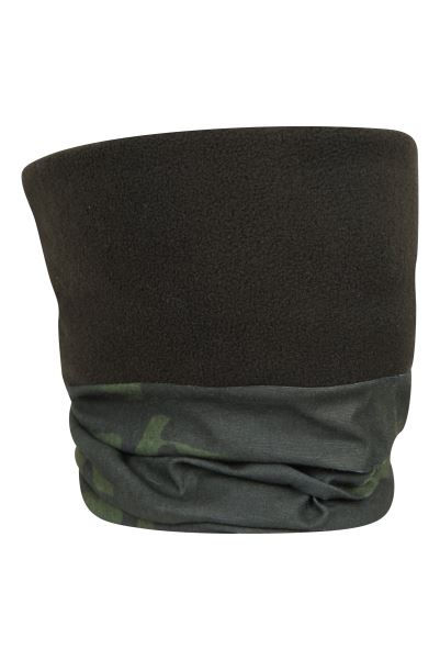 Mountain Warehouse Khaki Patterned Mens Polar Fleece Headtube Original