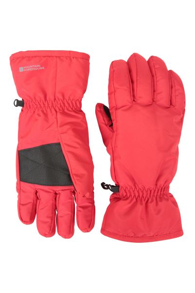 Active-Red Mens Ski Gloves Mountain Warehouse Origin