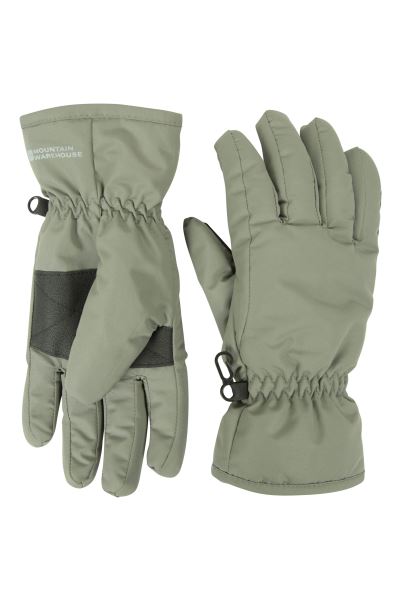 New Mountain Warehouse Womens Ski Gloves Khaki