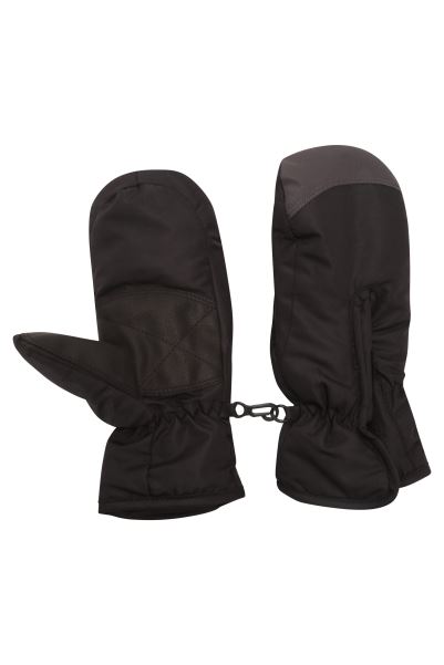 Brands Kids Snow Mittens Black Mountain Warehouse