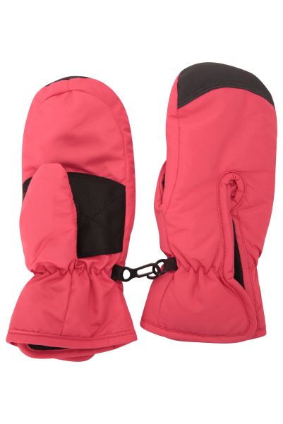 Origins Fuchsia Mountain Warehouse Kids Snow Mittens