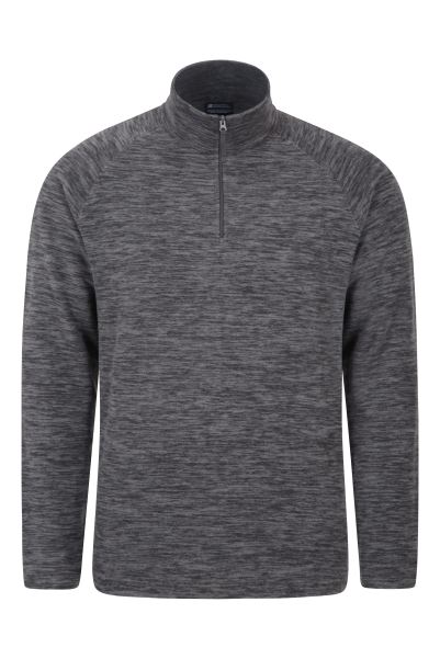 Charcoal Snowdon Mens Micro Fleece Mountain Warehouse Original