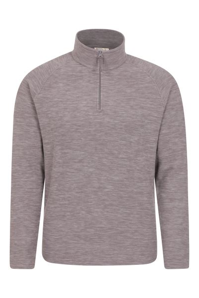 Best Snowdon Mens Micro Fleece Mountain Warehouse Grey