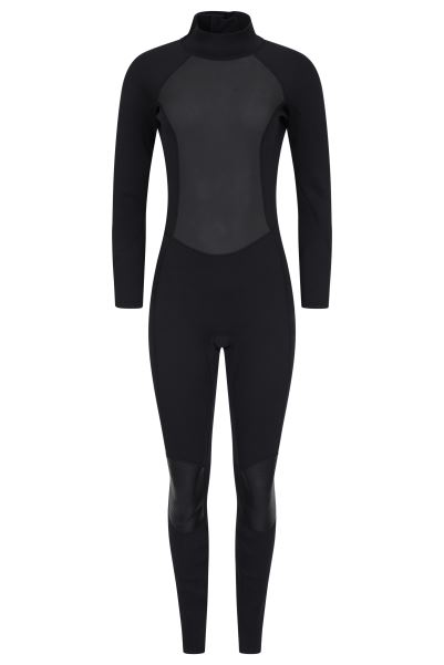 Mountain Warehouse Womens Full Wetsuit Hot Jet-Black