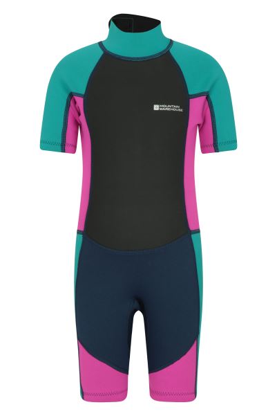 Brands Mountain Warehouse Kids Shorty Wetsuit Grape