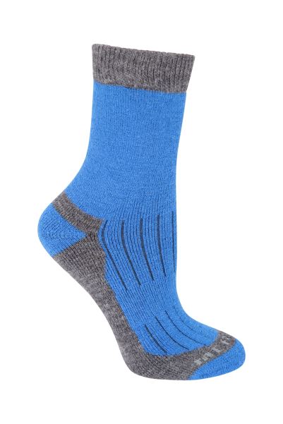 Explorer Kids Merino Thermal Socks Brands Mountain Warehouse Cobalt