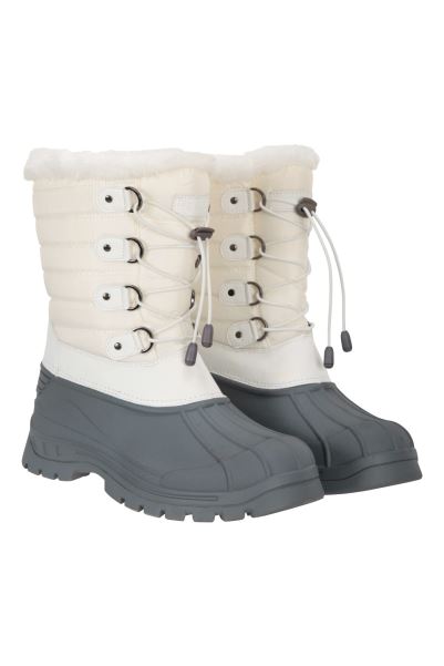 White Whistler Womens Adaptive Snow Boots Mountain Warehouse Origins