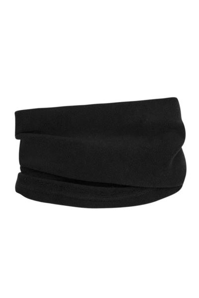 Black Fleece Neck Gaiter Origins Mountain Warehouse