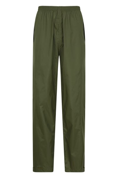 Mountain Warehouse Best Khaki Pakka Mens Waterproof Overtrousers