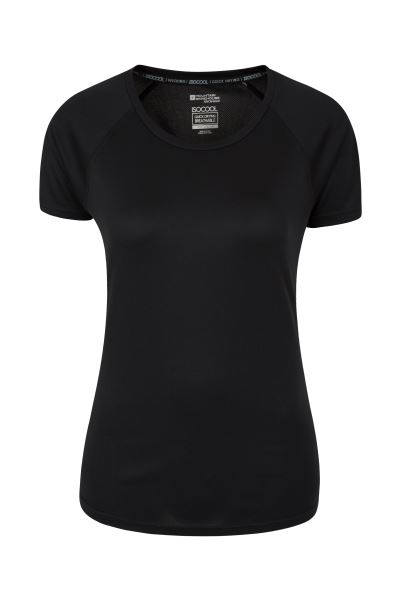 Original Endurance Womens T-Shirt Mountain Warehouse Black