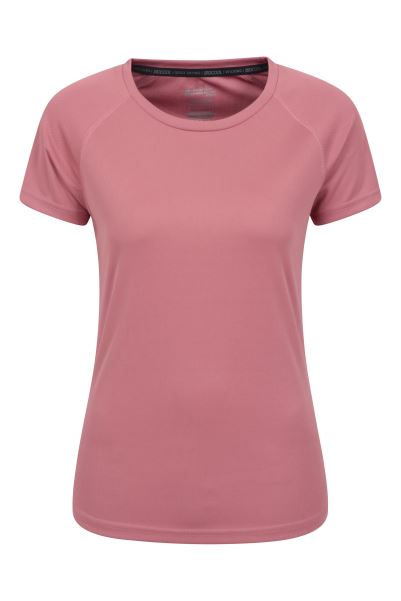Pale-Pink Brands Endurance Womens T-Shirt Mountain Warehouse