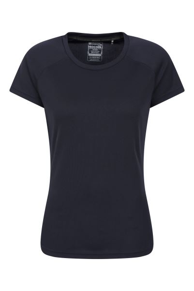Endurance Womens T-Shirt Mountain Warehouse Brand Midnight