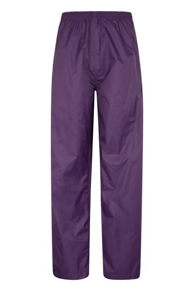 Pakka Womens Waterproof Overtrousers Mountain Warehouse New Purple