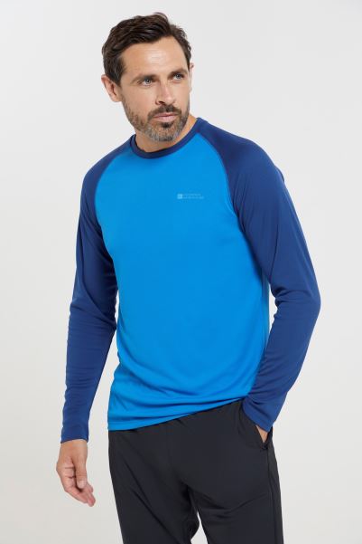 Blue Origins Endurance Mens Long Sleeved Top Mountain Warehouse