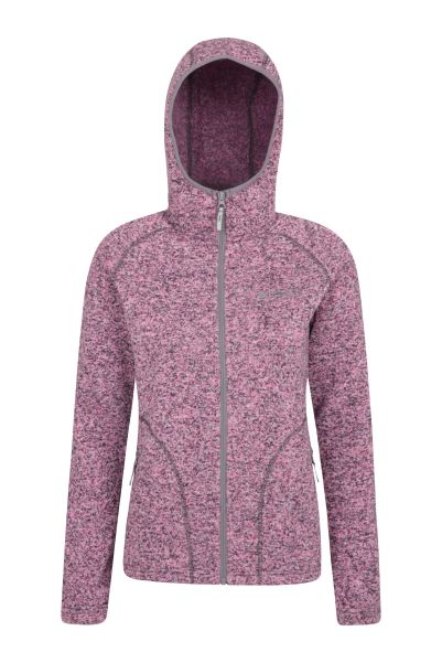 New Mountain Warehouse Nevis Womens Full Zip Hoodie Pink