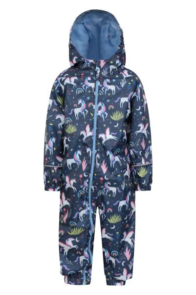 Mixed Mountain Warehouse Origin Puddle Kids Printed Waterproof Rain Suit
