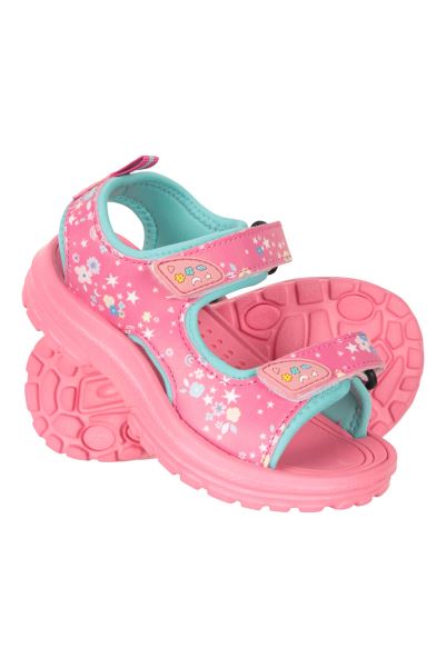 Pale-Pink Origin Mountain Warehouse Sand Kids Sandals