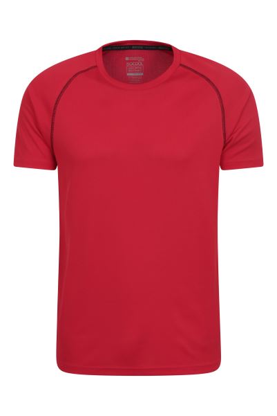 Fashion Endurance Mens Active T-Shirt Mountain Warehouse Red