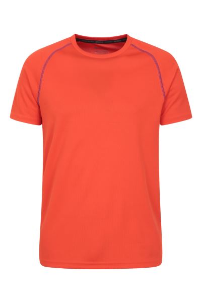 Bright-Orange Mountain Warehouse Collections Endurance Mens Active T-Shirt