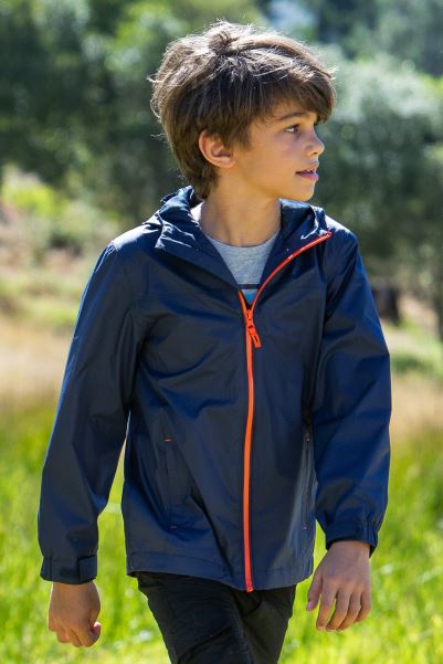 Best Dark-Blue Torrent Kids Waterproof Jacket Mountain Warehouse