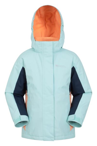 Mountain Warehouse Brands Light-Teal Honey Kids Ski Jacket