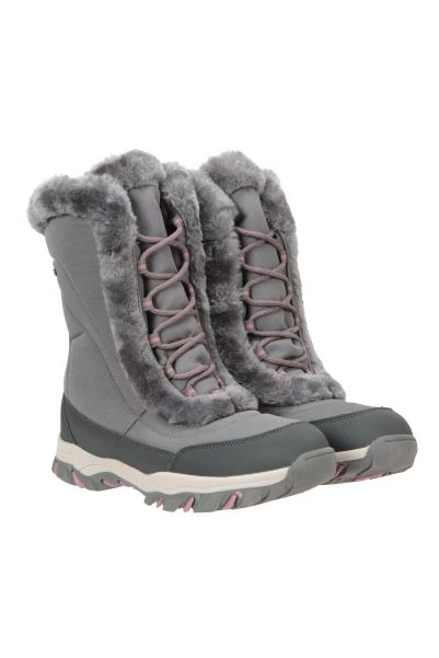 Light-Khaki Collections Mountain Warehouse Ohio Womens Snow Boots
