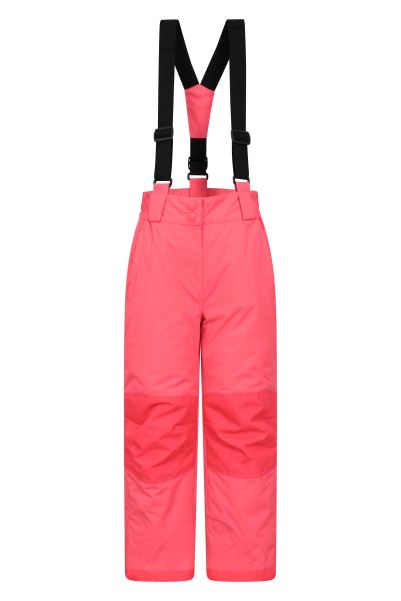 Honey Kids Snow Pants Bright-Pink Hot Mountain Warehouse