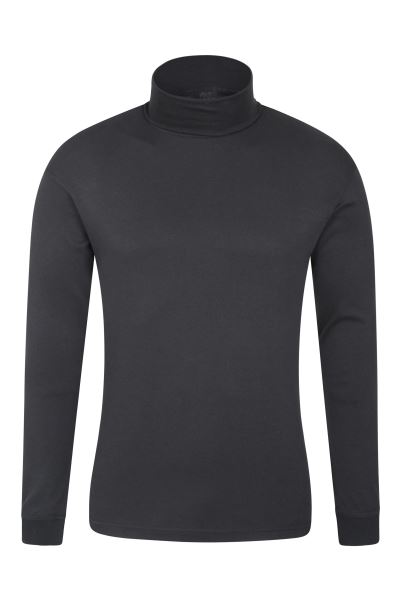 Black Meribel Mens Cotton Thermal Top Mountain Warehouse Origins