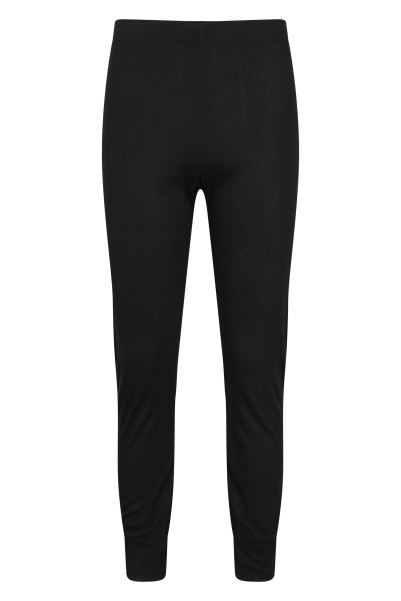 Black Talus Mens Base Layer Pants Mountain Warehouse Fashion