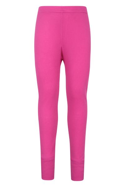 Origin Bright-Pink Mountain Warehouse Talus Kids Base Layer Thermal Pants