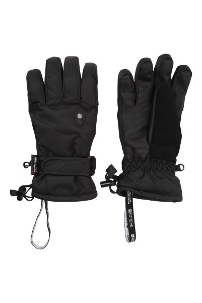 Brand Extreme Waterproof Womens Ski Gloves Mountain Warehouse Black