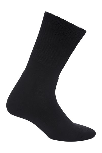 Black Double Layer Anti-Chafe Walking Socks Mountain Warehouse Origin