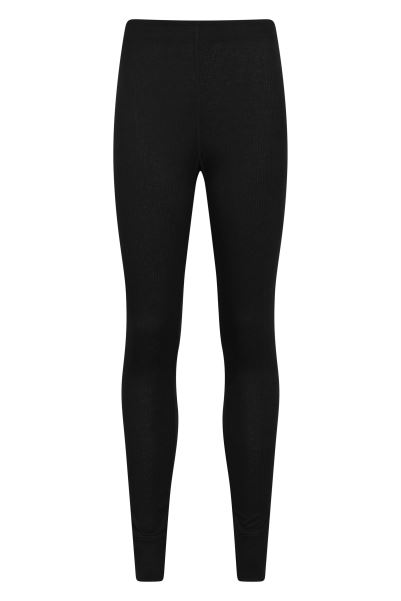 Mountain Warehouse Black Talus Womens Base Layer Pants New