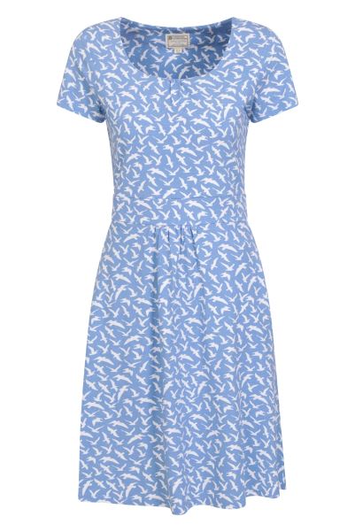 Nautical Orchid Patterned Womens Uv Dress Mountain Warehouse New
