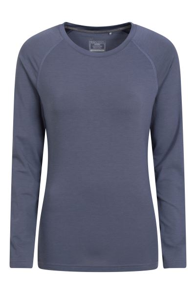 Dark-Grey Quick Dry Isocool Womens Top Mountain Warehouse Brand