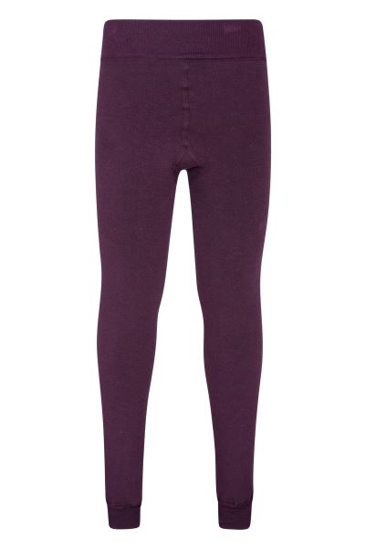 Purple Mountain Warehouse Kids Fluffy Fleece Lined Leggings Fashion