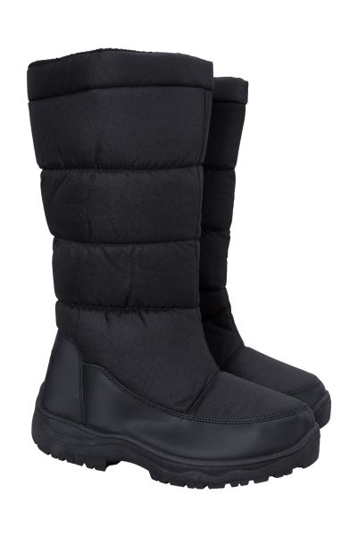 Black Mountain Warehouse Fashion Icey Womens Long Snow Boots
