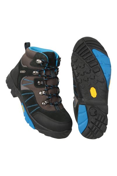 Original Blue Mountain Warehouse Edinburgh Vibram Youth Waterproof Walking Boots