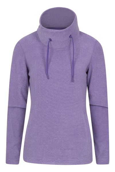Mountain Warehouse Hebridean Womens Cowl Neck Fleece Brand Grape