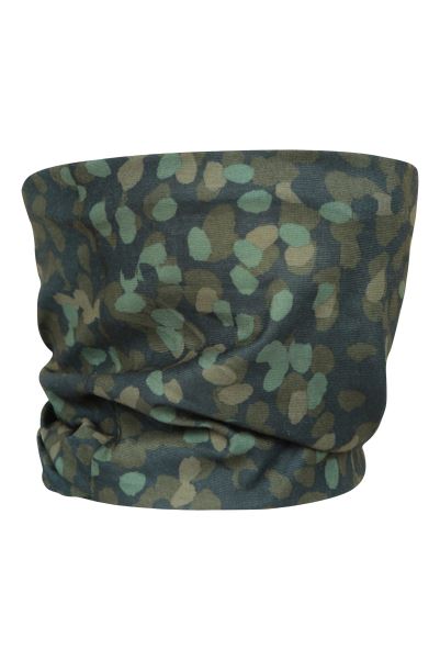 Mountain Warehouse Patterned Seamless Head Tube Dark-Green Hot