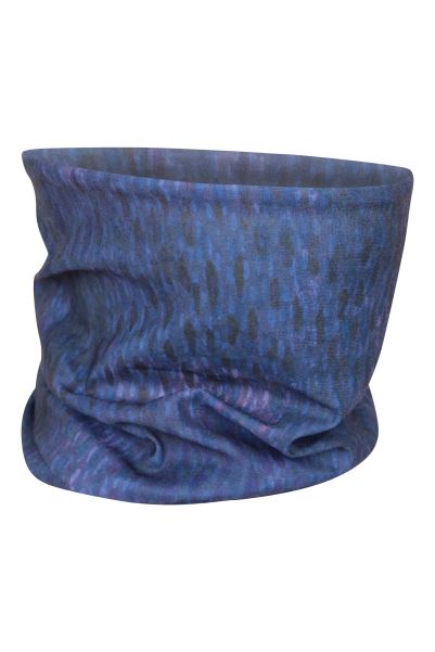 Mountain Warehouse Patterned Seamless Head Tube Best Bright-Blue