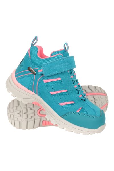 Drift Junior Waterproof Boots Mountain Warehouse Brands Bright-Blue