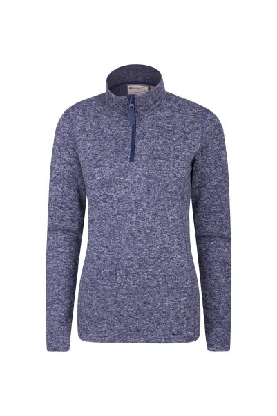 Mountain Warehouse Best Navy Idris Womens Half Zip Fleece