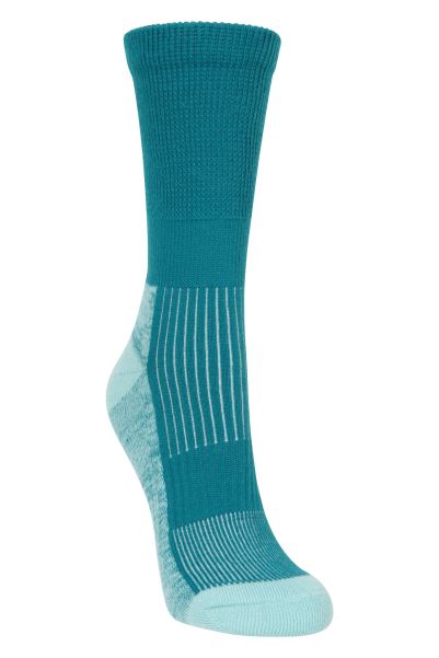 Mountain Warehouse Teal Hot Isocool Womens Hiker Socks