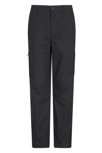 Trek Ii Mens Trousers Origins Mountain Warehouse Jet-Black