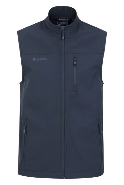 Dark-Blue Grasmere Mens Vest Collections Mountain Warehouse